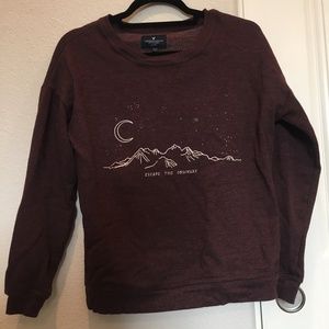 American Eagle "Escape The Ordinary" Sweater